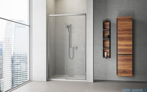 Radaway Idea 8 Dwj drzwi wnękowe 110cm lewe szkło przejrzyste 10330570-01-01L/10350503-01-01