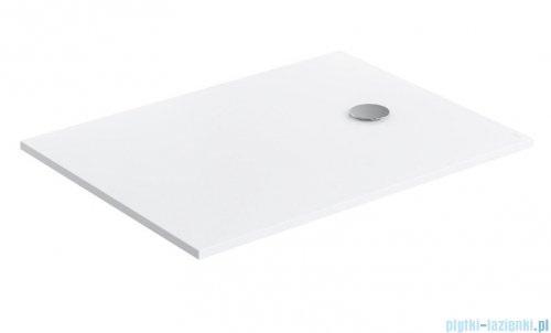 Omnires AQUAPURE M+ konglomeratowy brodzik prysznicowy antypoślizgowy 90x160 biały mat AQUAPURE90-160BM