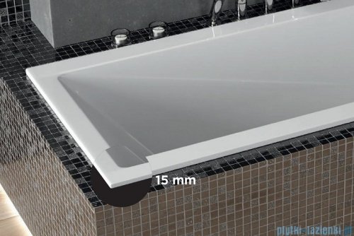 Besco Modern Slim 180x80cm wanna prostokątna #WAM-180-SL