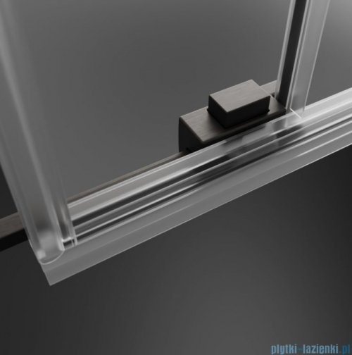 Radaway Idea DWJ Brushed GunMetal drzwi wnękowe 120cm lewe szczotkowany grafit 387016-92-01L