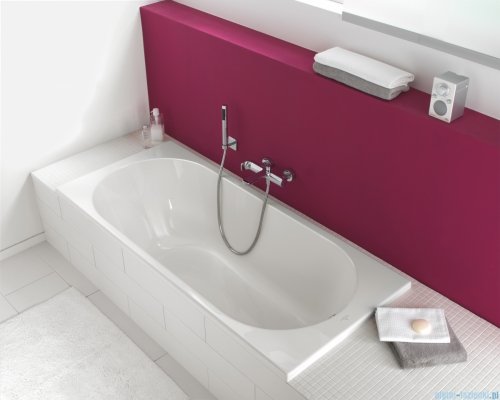 Villeroy &amp; Boch O.Novo Solo wanna prostokątna 170x75 cm biała Weiss Alpin UBA170CAS2V-01