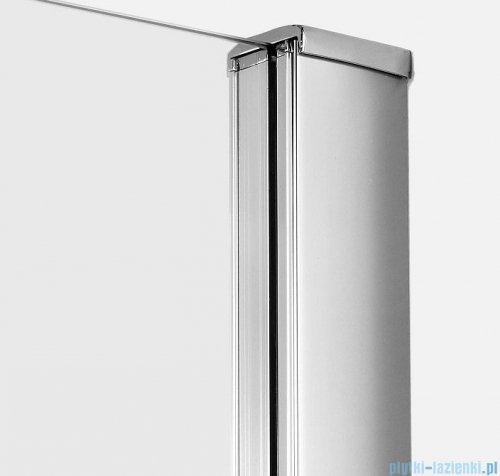 New Trendy Prime drzwi wnękowe pojedyncze 120x200 cm lewe przejrzyste D-0302A
