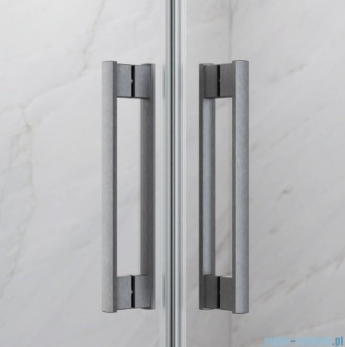Radaway Idea DWJ Brushed Nickel drzwi wnękowe 110cm lewe szczotkowany nikiel 387015-91-01L