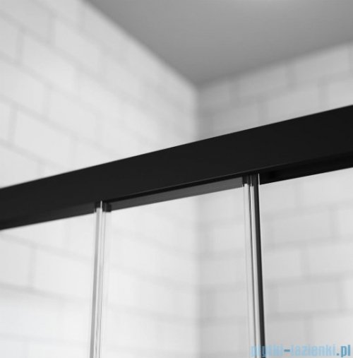Radaway Idea Black Kdd kabina 70x110cm czarny mat/szkło przejrzyste 387065-54-01L/387063-54-01R