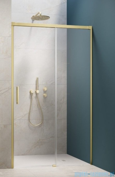 Radaway Idea 6 DWJ Brushed Light Gold drzwi wnękowe 115cm prawe szczotkowane jasne złoto 387022-98-01R