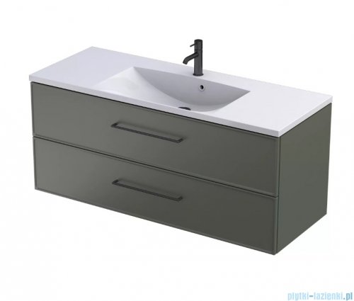 Oristo Lagom szafka podumywalkowa wisząca 120x50x45 Oliwkowy Mat OR53-SD2S-120-17