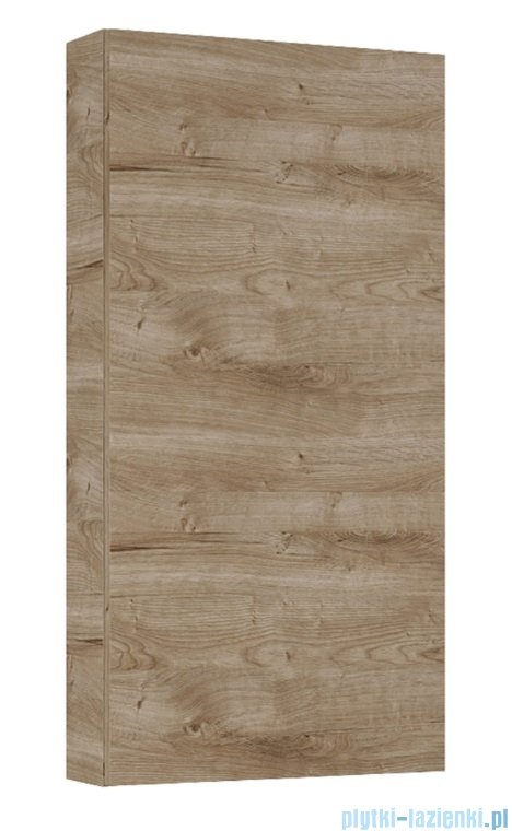 Roca Extra Kolumna łazienkowa niska z 1 drzwiami slim 80x40x12 DĄB CANELA  A857957808