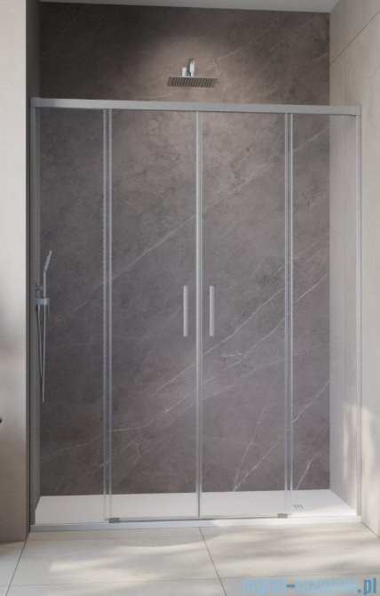 Radaway Idea DWD Brushed Nickel drzwi wnękowe 190cm szczotkowany nikiel 387129-91-01