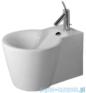 Duravit Starck 1 bidet wiszący z przelewem z otworem na baterię 410x575 mm 027415 00 00