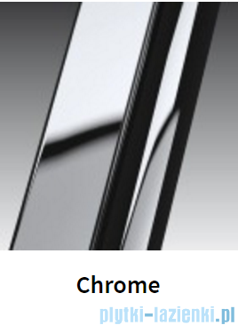 Novellini Drzwi prysznicowe przesuwne LUNES P 108 cm szkło przejrzyste profil chrom LUNESP108-1K