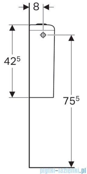 Geberit iCon spłuczka WC kompakt biała 229420000