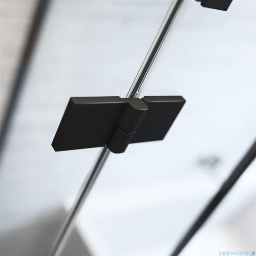 Radaway Essenza Pro Black Kdj+S kabina 100x80x100cm prawa czarny mat/szkło przejrzyste 10097380-54-01R/10098100-01-01/10098100-01-01