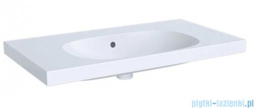 Geberit Acanto Umywalka ścienna bez otworu na baterię 90x48 cm 500.624.01.2