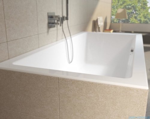 Riho Lugo 180x90cm wanna prostokątna z hydromasażem Relaks + nogi + syfon BT03-REL
