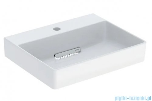 Geberit One CleanDrain Umywalka prostokątna z otworem na baterię 50x41cm KeraTect 505.024.00.1
