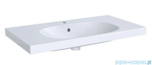 Geberit Acanto Umywalka ścienna z otworem na baterie 90x48 cm KeraTect 500.623.01.8