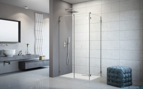Radaway Arta Kds II kabina 140x70cm lewa szkło przejrzyste 386522-03-01R+1386107-03-01+386109-03-01