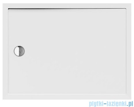 New Trendy New Cantare Brodzik akrylowy prostokątny 90x70x4,5 cm biały B-0438