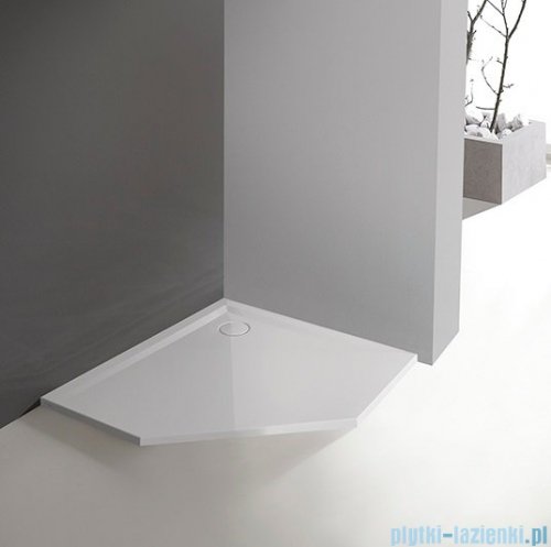 Sanplast Space Mineral brodzik pięciokątny z powłoką BPK-M/SPACE 90x90x1,5 cm 645-290-0830-01-002