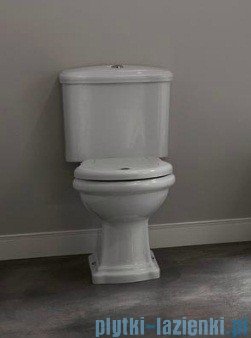 Kerasan Retro Zestaw chrom WC kompakt odpływ poziomy (1013,1081,7509,109001)