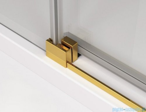 SanSwiss Cadura Gold Line kabina Walk in 140cm lewa ze ścianką przesuwną CAW2G1401207