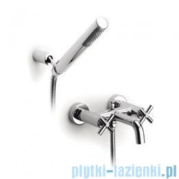 Roca Loft Bateria wannnowo-natryskowa ścienna z zestawem natryskowym A5A0143C00
