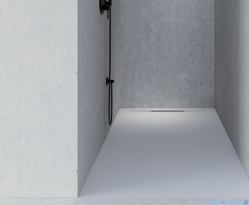 Riho Isola brodzik posadzkowy 140x90 biały mat D007017105