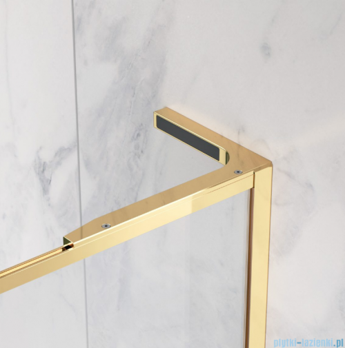 Radaway Modo F SL Gold II kabina Walk-in 90x201,6cm prawa złoty połysk szkło przejrzyste 10419094-09-01R