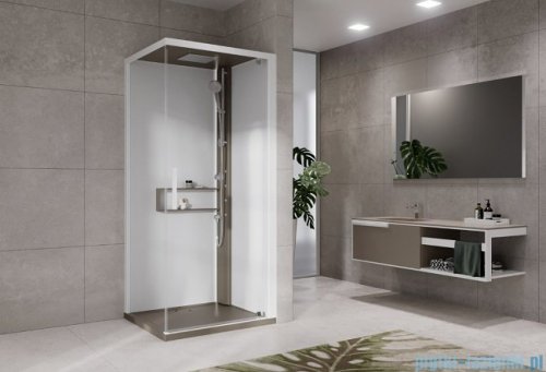 Novellini Glax 2 2.0 kabina z hydromasażem 90x90 prawa corda G22GF99DM1-1TU