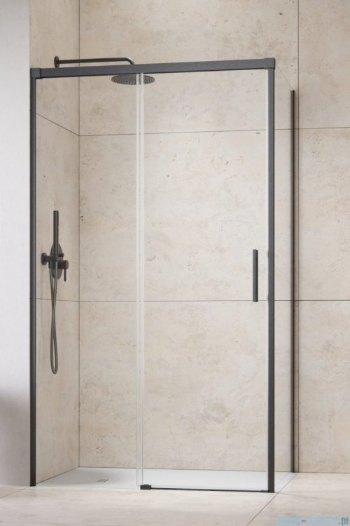 Radaway Idea Kdj Brushed GunMetal kabina 120x110cm lewa szczotkowany grafit 387042-92-01L/387053-92-01R
