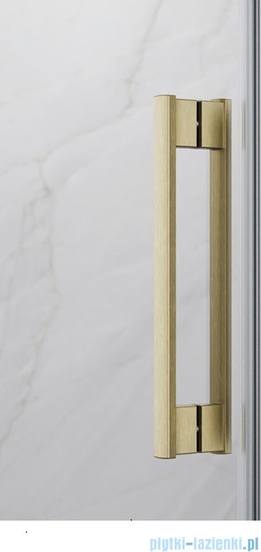 Radaway Idea 8 QL XL Kdj Brushed Gold kabina 110x100cm lewa szczotkowane złoto 10560567-99-01L/10570522-01-01/10580100-01-01R