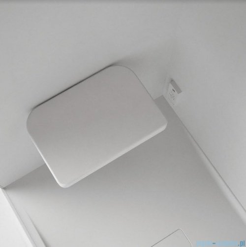 Novellini Skill 2A kabina z hydromasażem prawa jasno szara 100x80 SKIA109DM5-1AN1