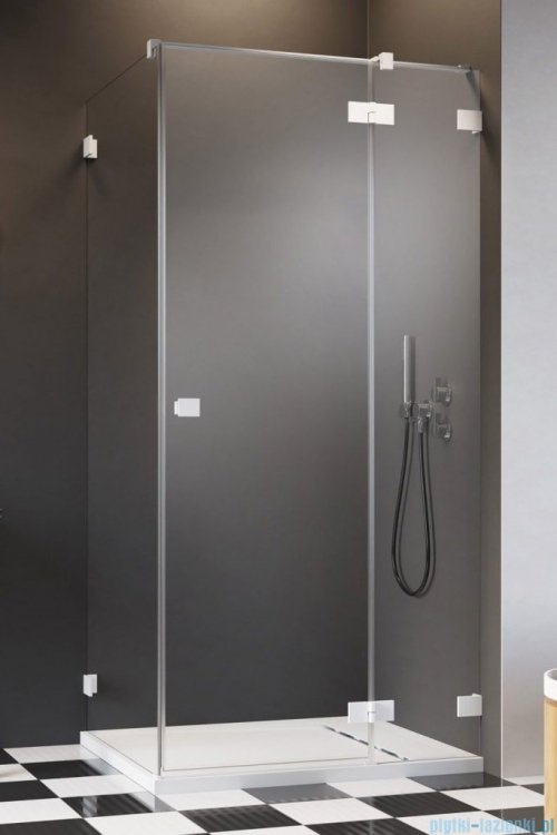 Radaway Essenza Pro White Kdj kabina 90x100cm prawa szkło przejrzyste 10097090-04-01R/10098100-01-01