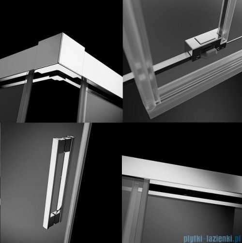 Radaway Idea Kds kabina prysznicowa 110x90 lewa przejrzyste 10115110-01-01L/10117090-01-01