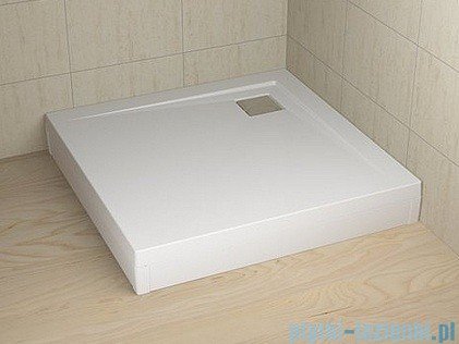 Radaway Obudowa do brodzika Argos 100 aluminium biała  001-510094004