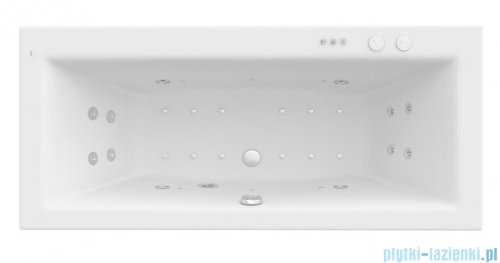 Roca Vita wanna 170x75cm z hydromasażem Smart WaterAir Plus