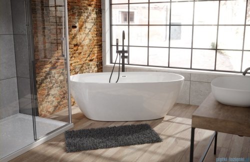 The North Bath Odin wanna wolnostojąca 150x80cm + syfon Klik-klak wizualizacja wanna stojąca