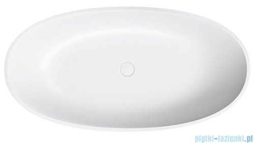 Omnires Shell M+ wanna wolnostojąca 148x75 cm biały mat SHELL148WWBM