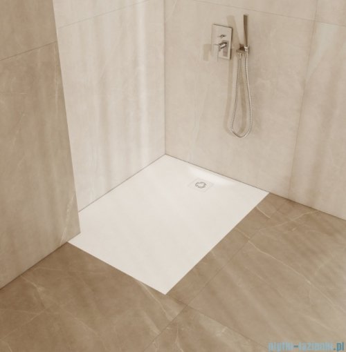 Schedpol Schedline Magnific brodzik prostokątny White Stone 100x90x3,5cm 3SP.M1P-90100/B/ST-M9/B/ST
