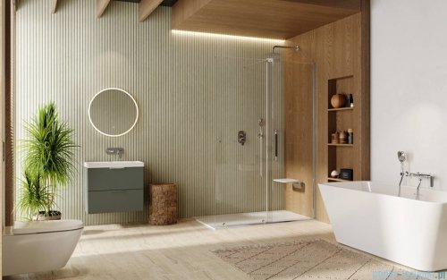 Excellent Ortigo Walk-in kabina prysznicowa 140x200 cm, chrom KAEX.5012.K.1400.CR