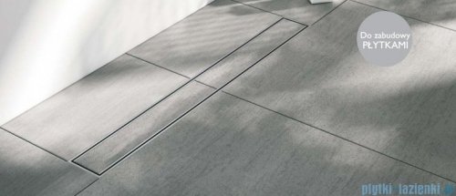 Schedpol odpływ liniowy do zabudowania płytkami 100x8x9,5cm OLP100/ST