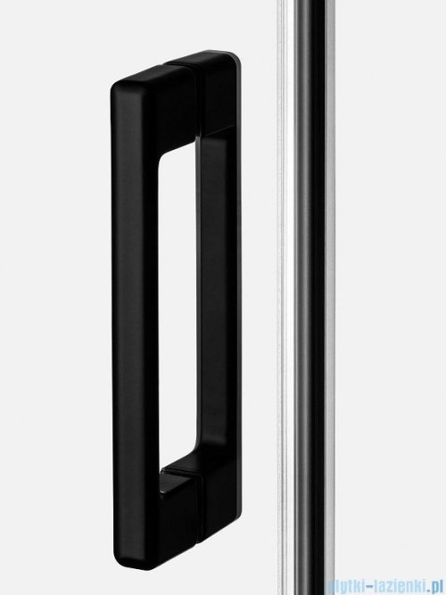 New Trendy Prime Black kabina prostokątna 110x90x200 cm prawa przejrzyste D-0319A/D-0129B