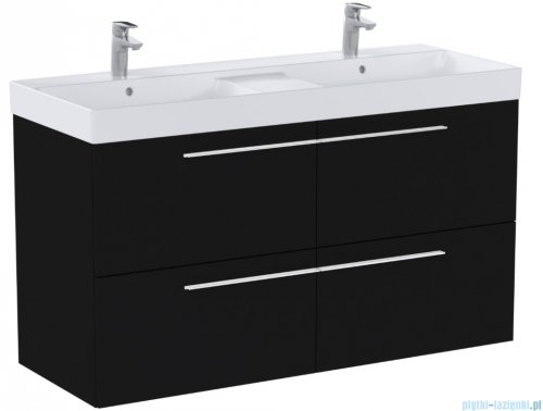 Roca Ella szafka 118x44x63 CZARNY  MAT A857772532