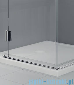 Novellini Modus G+F kabina prostokątna lewa 140x80 MODUSGF140L-S-1K/MODUSF80-1K