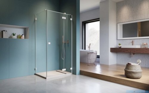 Radaway Essenza Pro White Kdj kabina 100x110cm prawa szkło przejrzyste 10097100-04-01R/10098110-01-01