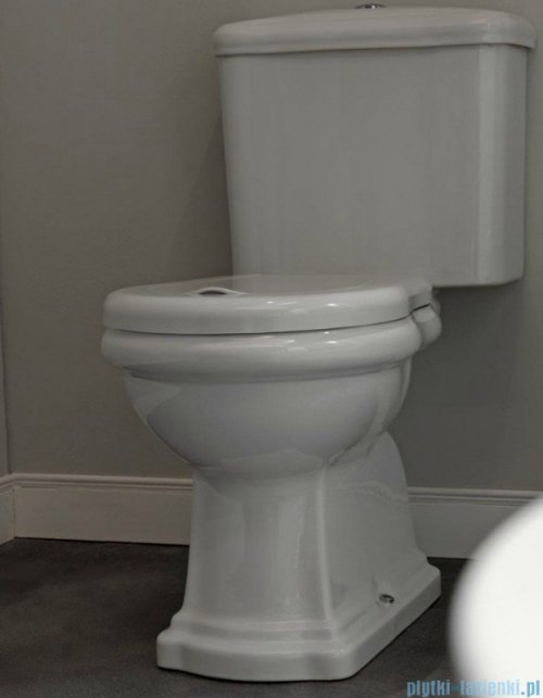 Kerasan Retro Zestaw chrom WC kompakt, odpływ pionowy (1012,1081,7509,109001)