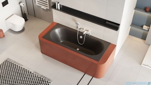 Excellent Oceana Slim wanna prostokątna 160x75 antracyt mat WAEX.OCE16ANMS