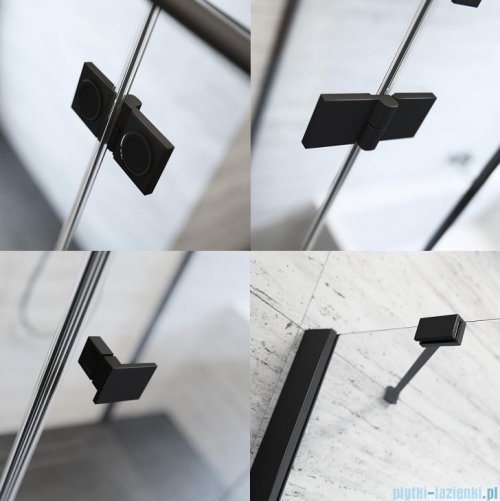 Radaway Essenza New Black Kdj kabina 120x70cm lewa szkło przejrzyste 385042-54-01L/384048-54-01
