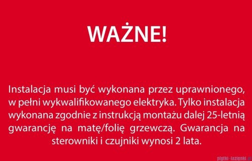 Wiper Sunfloor 1,5 m2 0,5x3 m mata grzewcza 500.0003.00.030