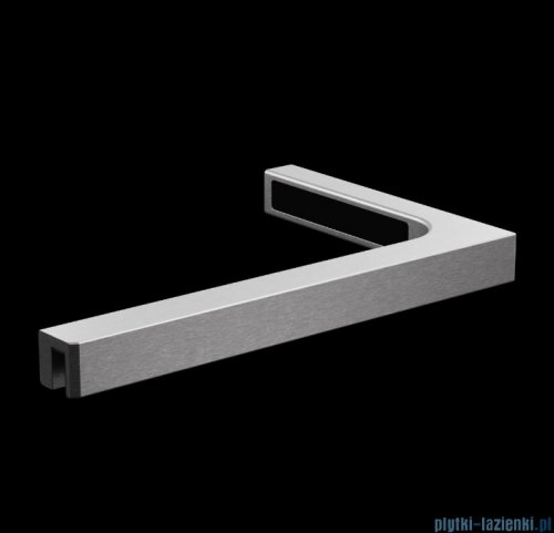 Radaway Essenza Ptj Brushed Nickel kabina pięciokątna 90x100cm lewa szczotkowany nikiel 1385010-91-01L/1385056-01-01